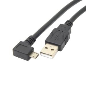USB 2.0 Micro USB B mees mees lahkus nurk kaabel